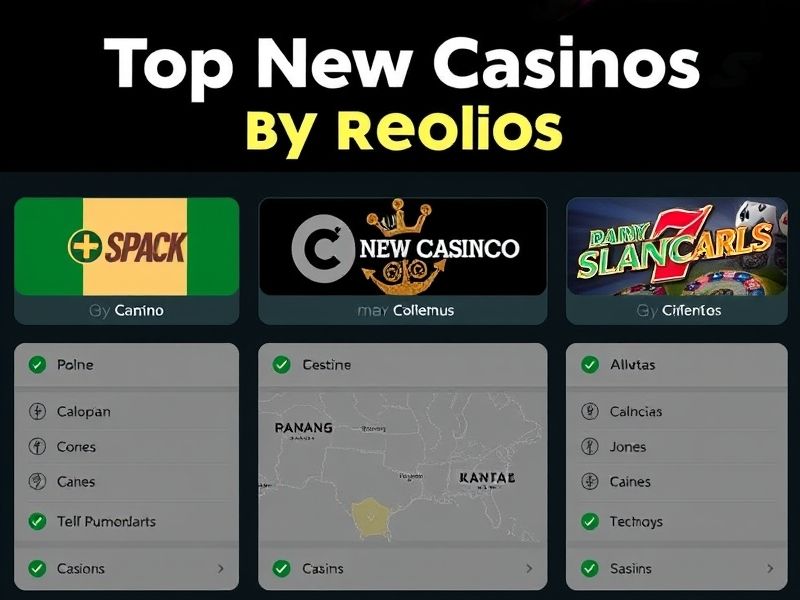 Discover the latest top new casinos for 2024! Get expert reviews on new online casino launches, exclusive bonuses, secure platforms, and diverse game libraries to make informed gambling decisions.